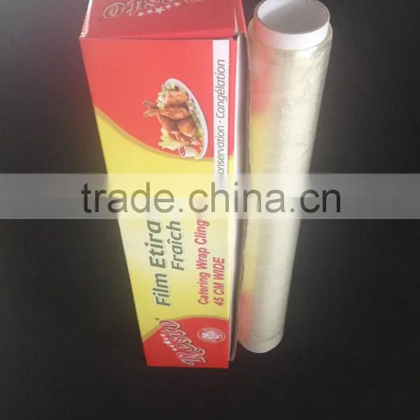 Customize Logo Pvc Cling Film Roll photo-5