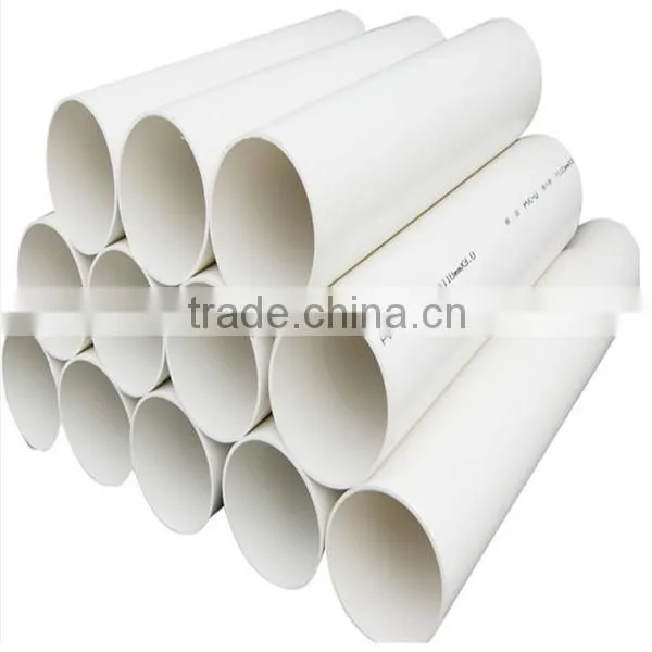 China Manufacture Pvc Large Diameter Plastic Drain Pipe on Sale photo-2