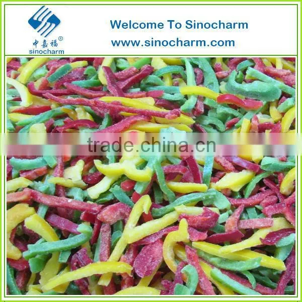 Frozen Yellow Pepper Strip Slice