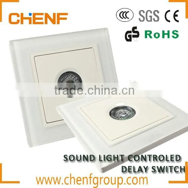China Manufacture 86 Series 86mm Universal Electric Sound Light Delay Switch photo-6