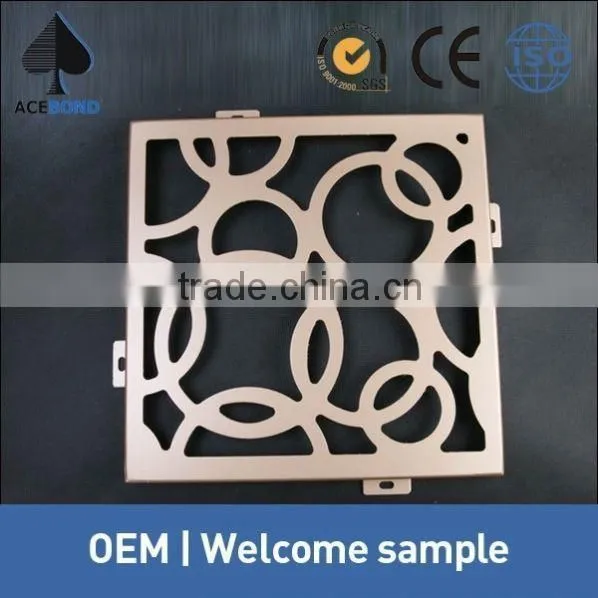 Wall Panel With Sound Insulation Product Powder Coated Aluminum Sheet photo-4
