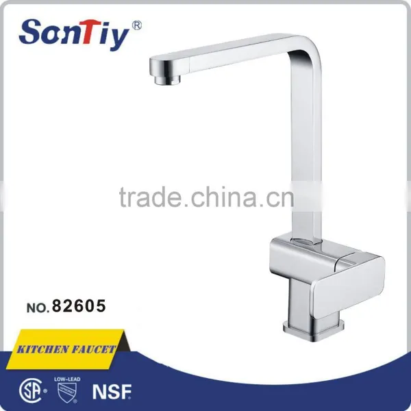 Bathroom Basin Cross Handle Chrome Kitchen Mixer Faucets Mixer Taps photo-2
