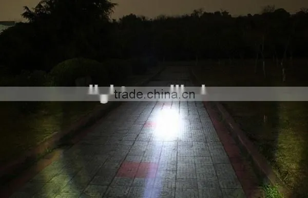 1180 Multi-function Self-defense Rechargeable Baseball Shape 1101 Police Security Flashlight photo-6