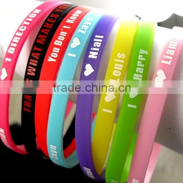 Kids Silicone Wristband I Love Louis