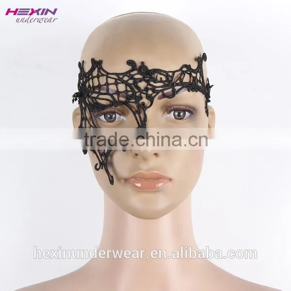 Half Lace Black Mask New Design Fashion Party Eye Mask photo-3