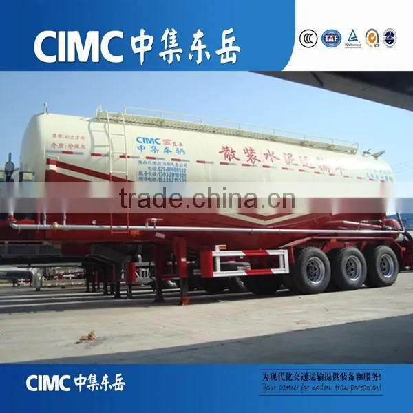 CIMC China Bulker Cement Carrier Transportation Truck Trailer photo-6