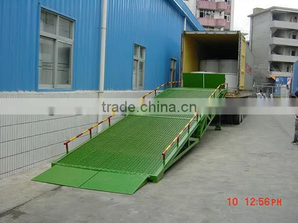 CE-approved Warehouse Dock Ramp With Manual Operation