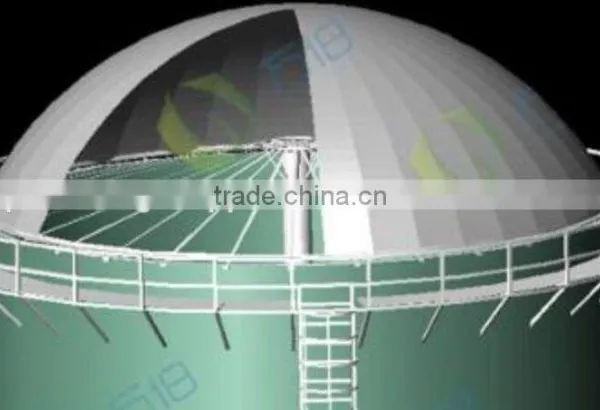China PUXIN Soft Dome Biogas Digester for Hog Manure Treatment photo-5