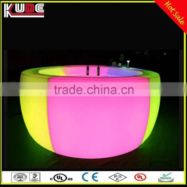 Commercial Furniture Style Modern Illuminated LED Bar Counter Curve Light Bar For Club Party photo-3