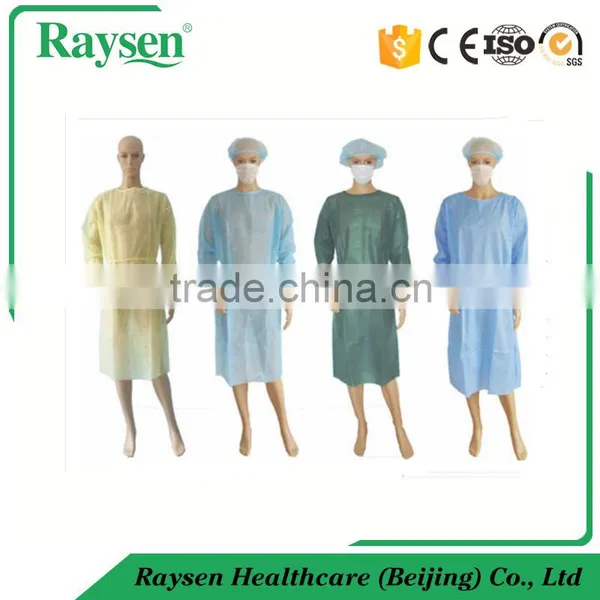 Disposable Breathable Surgery Antibacterial Custom Isolation Gown photo-3