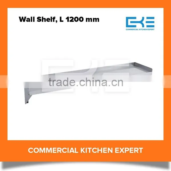 Factory Price Stainless Steel Hanging Kitchen Wall Shelf