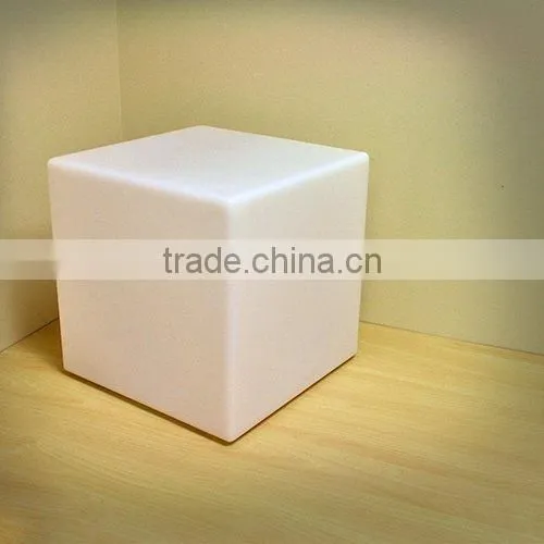 Rechargeable LED Light Cube Chair, Indoor & Outdoor Garden Party Pool Wedding Mood Colorful Lights With Remote Control photo-5