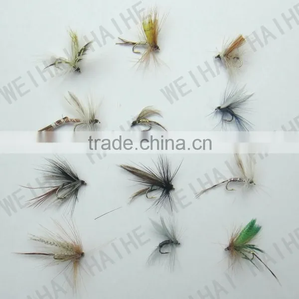 12 Pcs Classic Ephemeres Flies Fly Fishing Flies