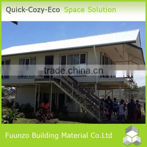 Recyclable Good Daylighting Green Prefabricated Wooden Villa photo-2