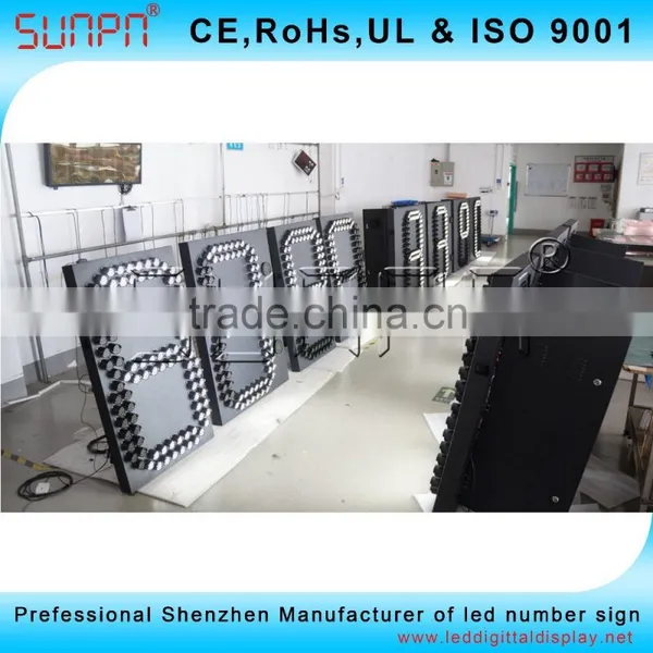 Iran 45Inch White Color 88:88 and 88:88:88 Time and Temp Led Sign and Digitals Time Clock photo-6