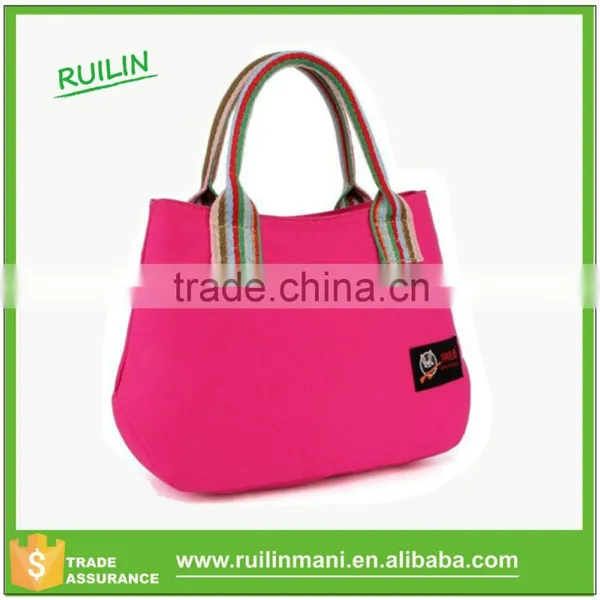 Trendy Casual Canvas Multifunctional Ladies Fancy Handbags for Women photo-6