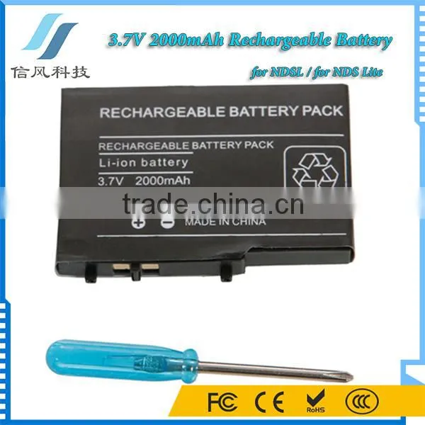 2000mAh 3.7V Rechargeable Battery for NDSL Battery Pack photo-2