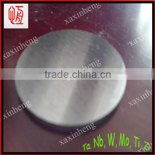 99.95% Various Specification Diameter Tungsten Target/targets Tungsten Disc in Stock photo-6