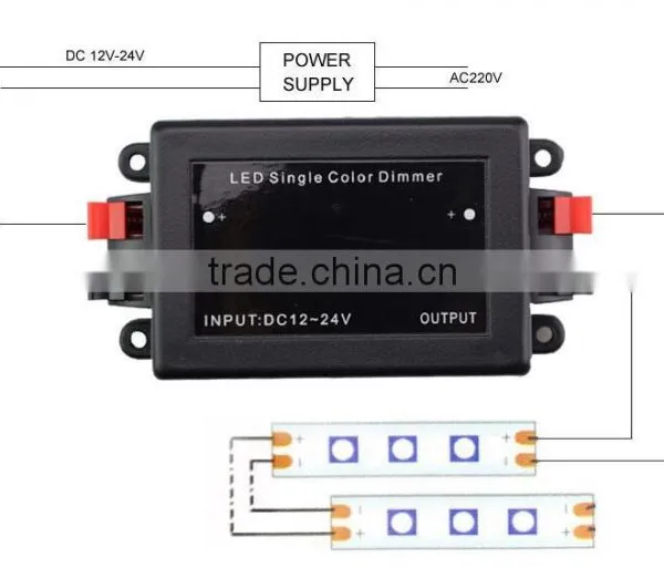 HOT Sale RF 11 Key Remote Controller Led Dimmer DC5V 12V 24V 8A photo-5