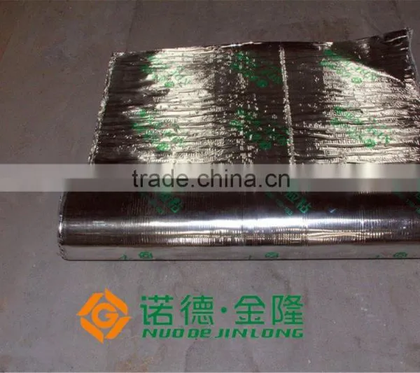 1.2-2.0mm no Base Self-adhesive Bitumen Waterproof Membrane photo-3