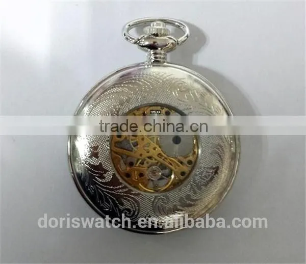 New Design Alloy Watch Case Classic Quartz Watch Pocket Watches photo-4