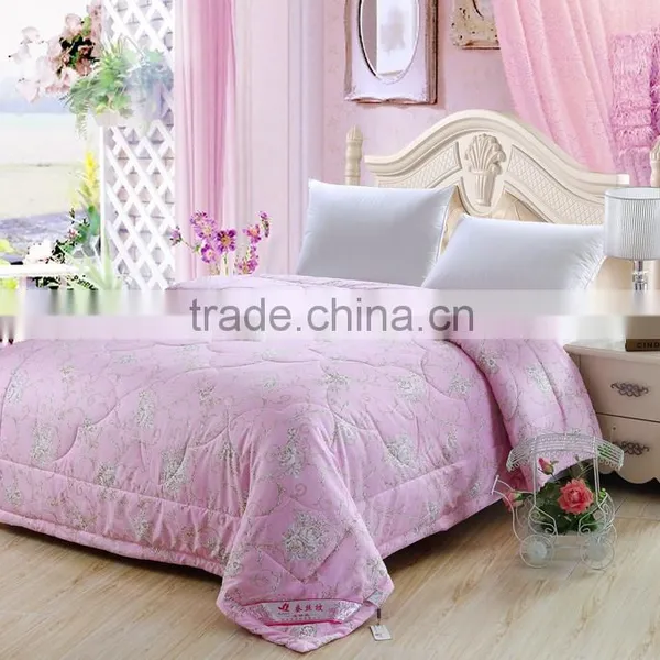 Beautiful Colorful Flower Patchwork Kantha Quilt Microfiber Fitted Quilt/Bedspread Wholesale
