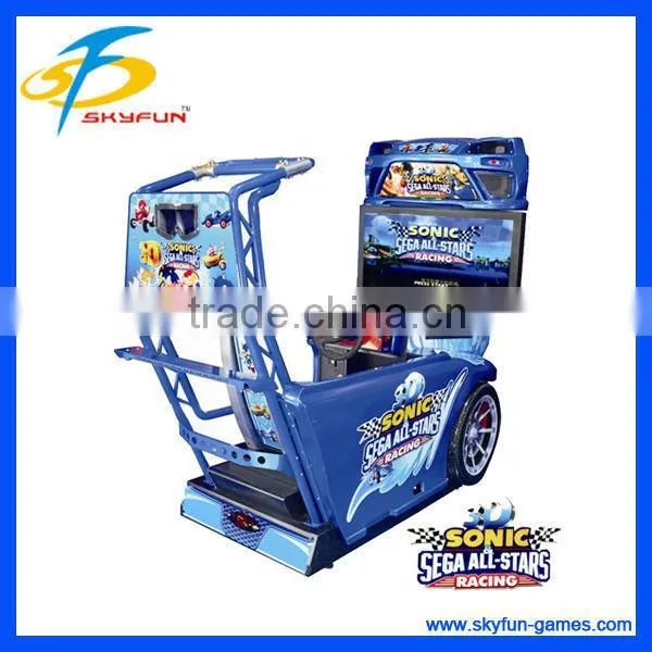 Amusement Games Simulator Arcade Racing Car Game Machine Sonic All Star Racing photo-2