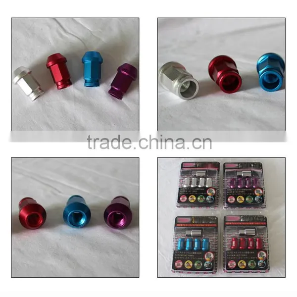 Spec New Style 7075 Aluminium Anti Theft 20 PCS Racing Lug Nuts photo-2
