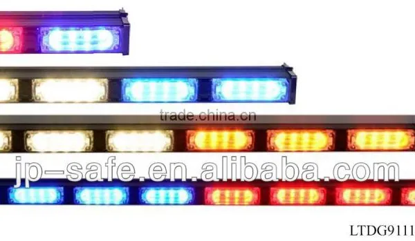 Dual Color Red Blue Amber LED Traffic Advisor/vehicles Direction Led Traffic Advisor Light Bar LTDG9111B photo-2