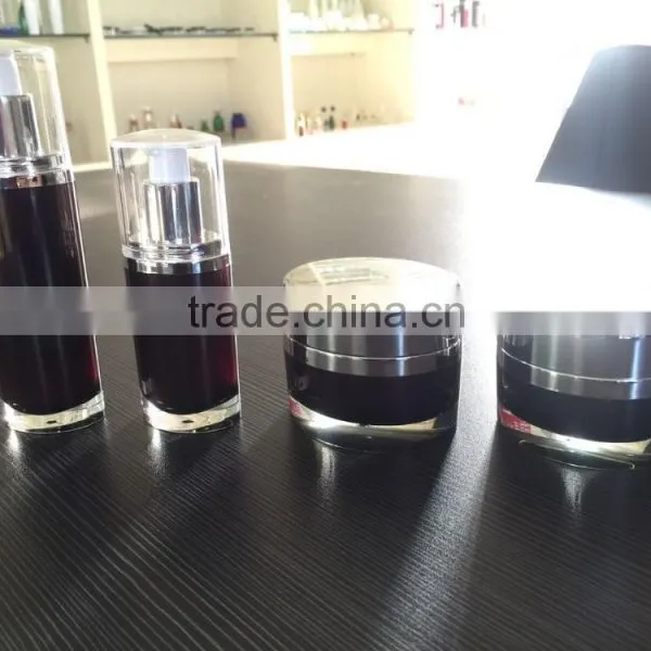 New Product Large Size Plasitc Cosmetic Packaging Acrylic Cosmetic Jar photo-2