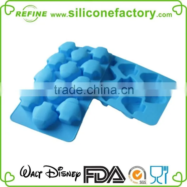 2016 Novel Design Cute Tropical Fish Shape Silicone Chocolate Mould photo-3