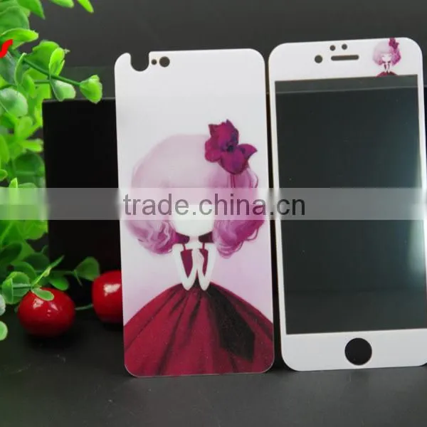 9H 3D Full Cover Mobile Phone Screen Protector Color Tempered Glass Screen Protector for Iphone 6 photo-6