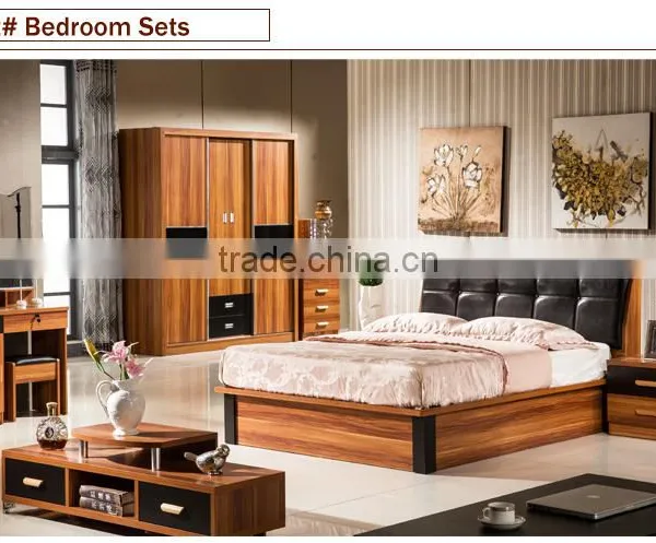 Wooden Small Bedroom Wardrobe Designs photo-3