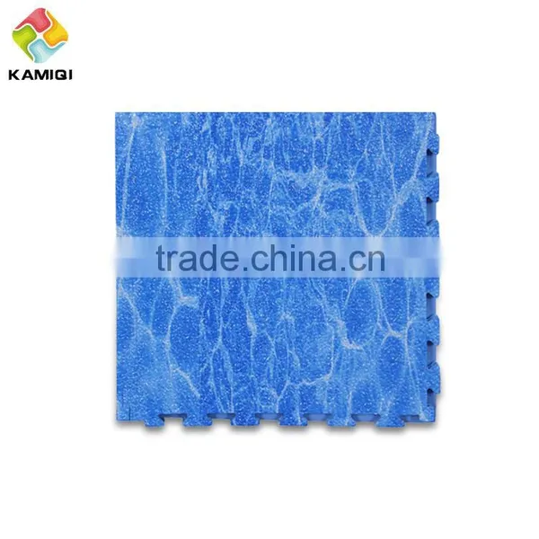 New Design Soft Eva Interlocking Floor Mat Wiht Sea and Grass