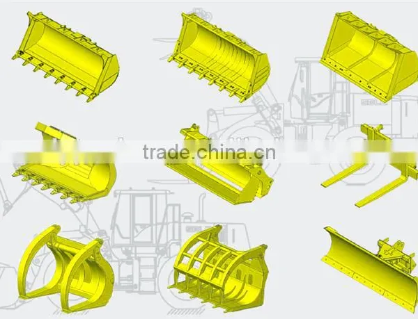 OEM Wheel Loader Optional Equipment Pallet Fork (1400*2060mm) For SDLG LG968 Wheel Loader photo-4