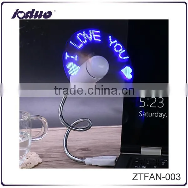 Bulk Cheap Promotion Gift LED Mini USB Fan( Print Logo)
