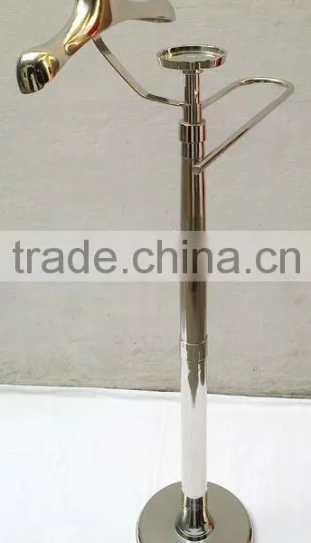 Folding Valet Stand With Nickel Plated