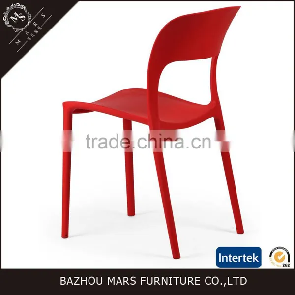 High Quality Factory Price Colorful Wholesale Leisure Plastic Chair photo-2