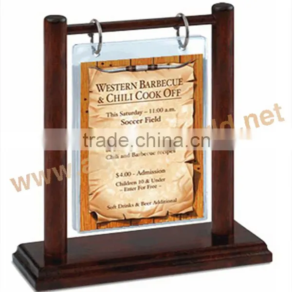 Wooden Clipboard Menu Holders/wooden Menu Holder With Chalkboard/chalkboard Menu Board photo-6