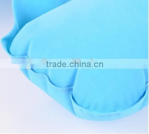 U Shaped Inflatable Travel Neck Pillow / Earplug / Eyemask Travel Set photo-3