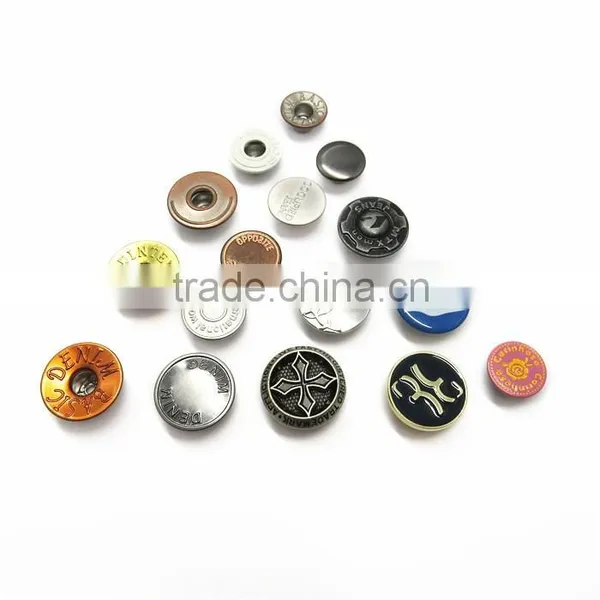 Custom Made Metal Clothing Decorative Buttons For Garment photo-5