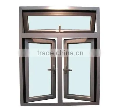 Aluminium Casement Window With Aluminium Shutter photo-4
