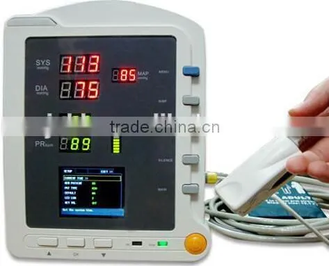 2016 Clinic Icu Use Multi-Parameter Equipment Portbale Medical Patient Monitor photo-6