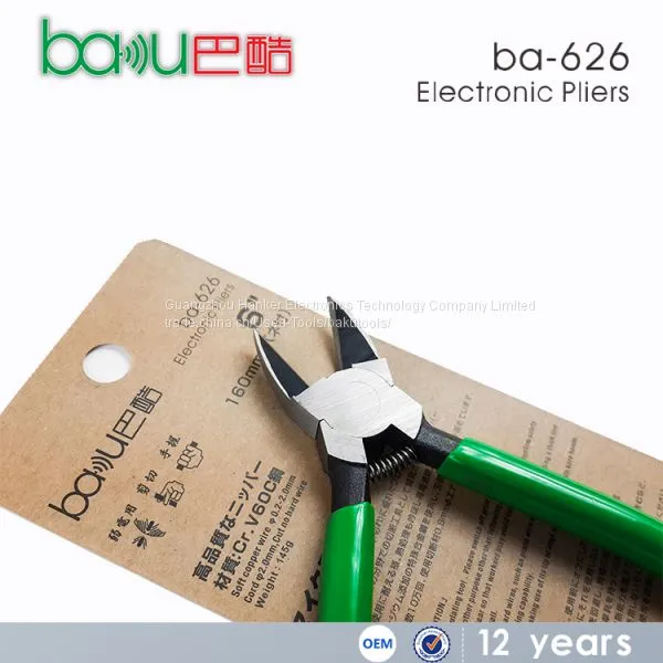 BAKU Stainless Steel Pliers Hand Tool Cutting Pliers Different Types of Electronic Pliers Ba-626 photo-3