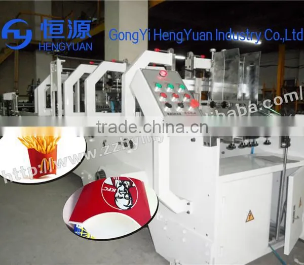 new design automatic folder gluer machine, paper box folding machine