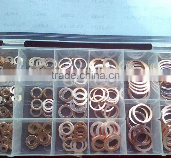 220pcs Copper Washer Assortment Made in China