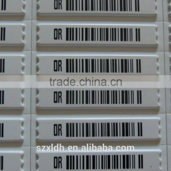 EAS System AM Soft Tag 58Khz Frequency/radio Frequency Security Systems/EAS Soft Label/ photo-6
