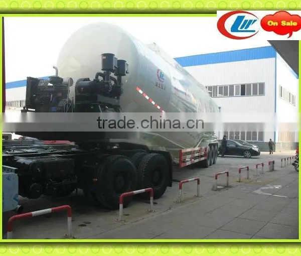 30cbm Cement Truck Powder Semi Trailer,bulk Cement Truck Trailer