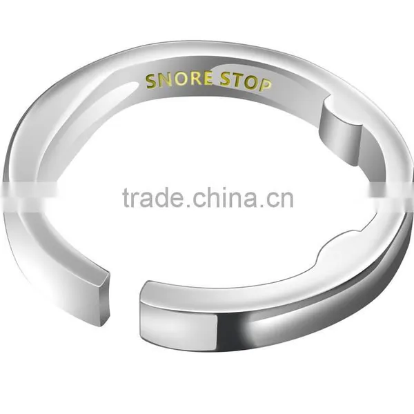 Adjustable Copper Anti-Snoring Device Snore Stop Ring Insomnia Sleep Aid Natural Treatment photo-4