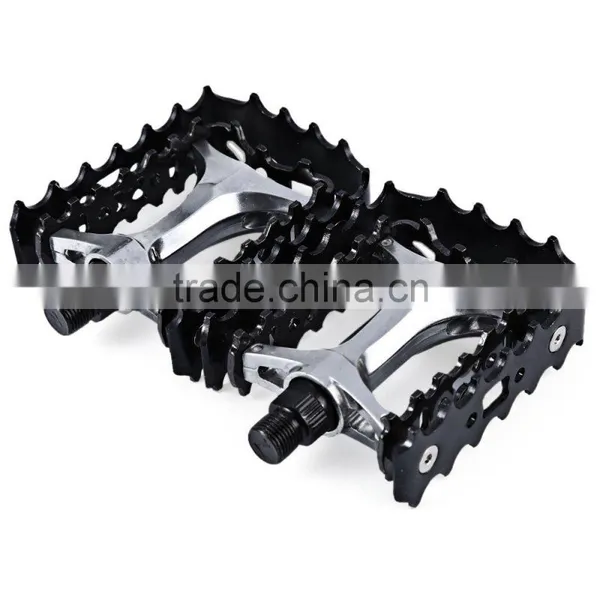 2 Pcs SETSAIL 662 MTB BMX Mountain Pedals Anti-skid Pedals Stainless Steel Ultralight Bicycle Pedals With 2 Bearings Axle photo-2
